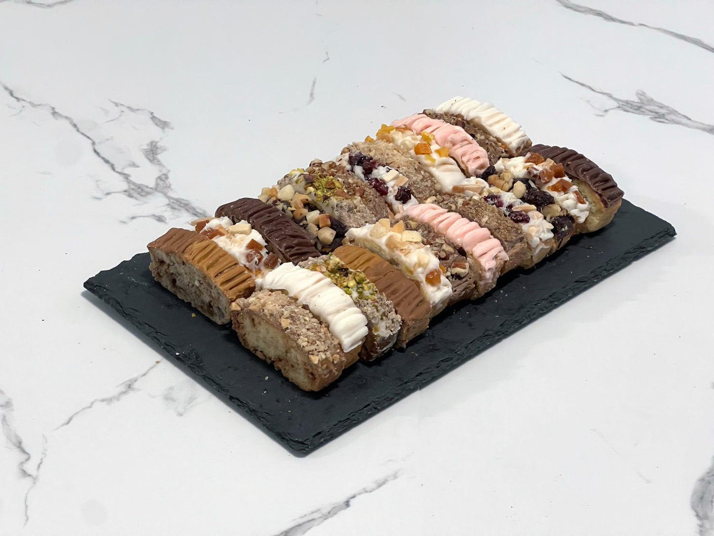 24 Piece Black Charcuterie Board