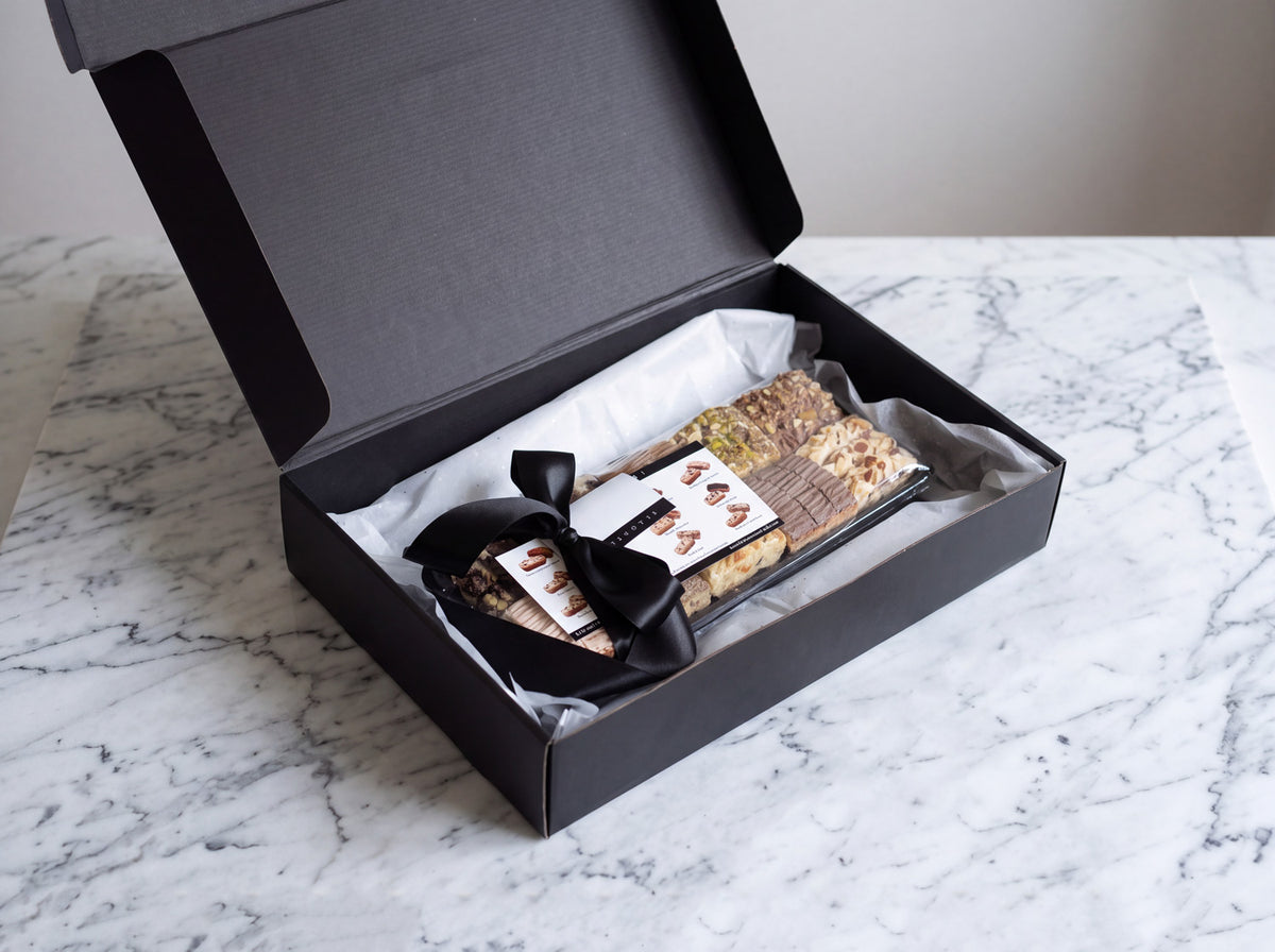 30 Piece Black Ceramic Tray