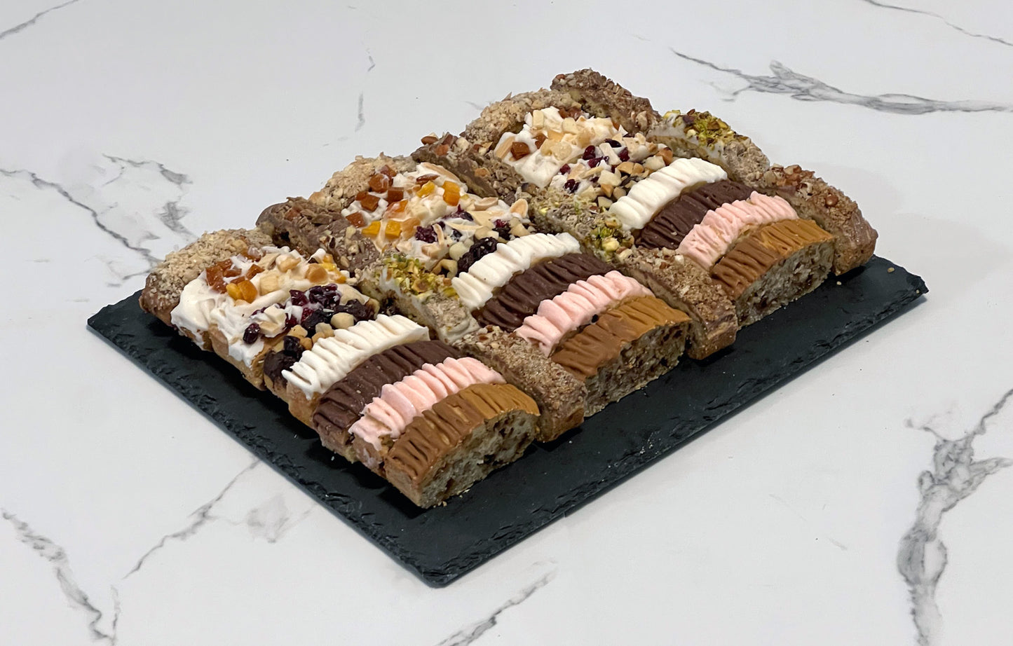36 Piece Black Charcuterie Board