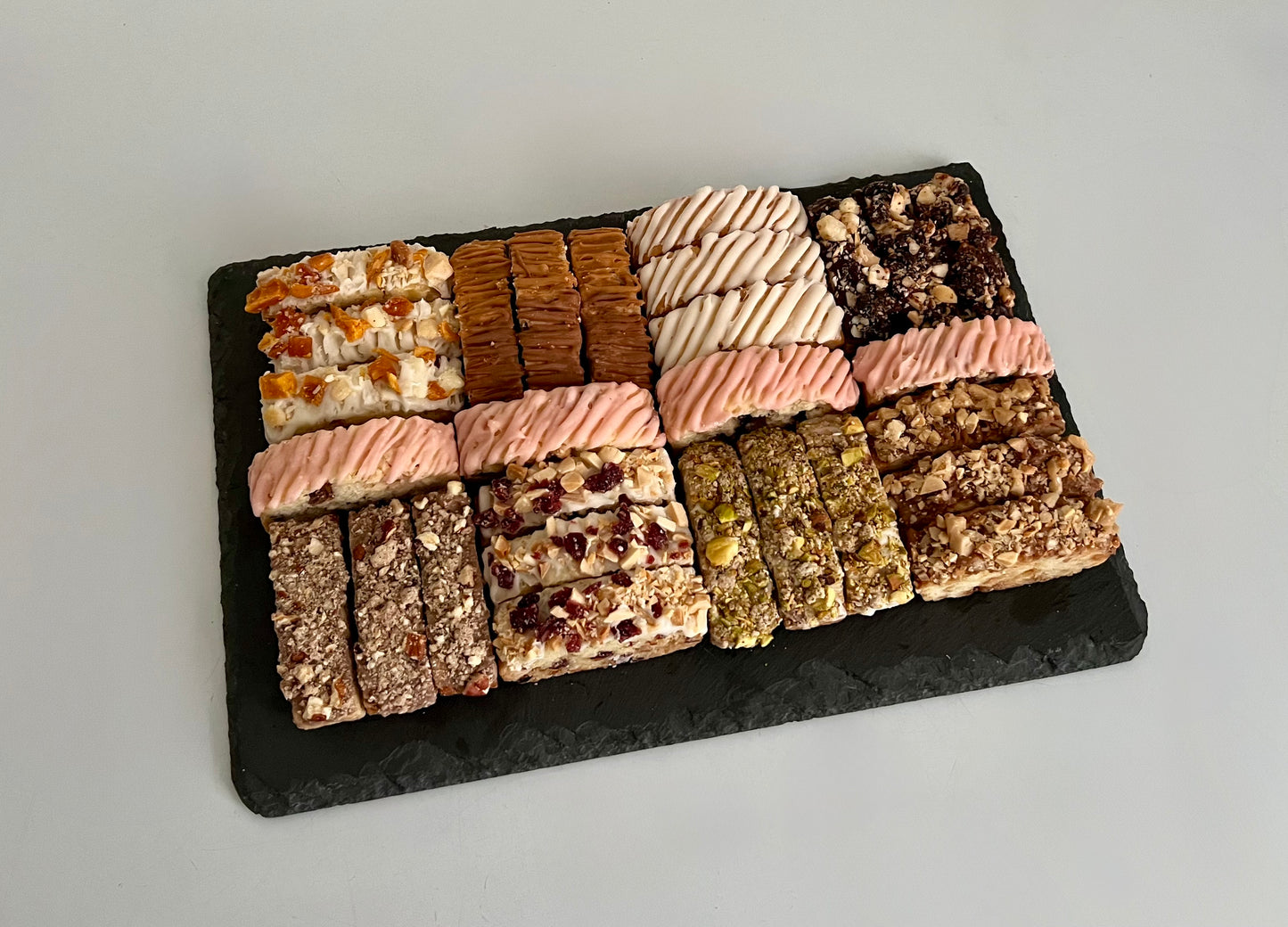 Twenty Eight Piece Slate Charcuterie Board